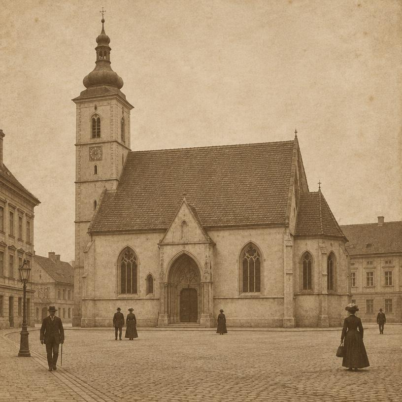 St Mark's Church in the past